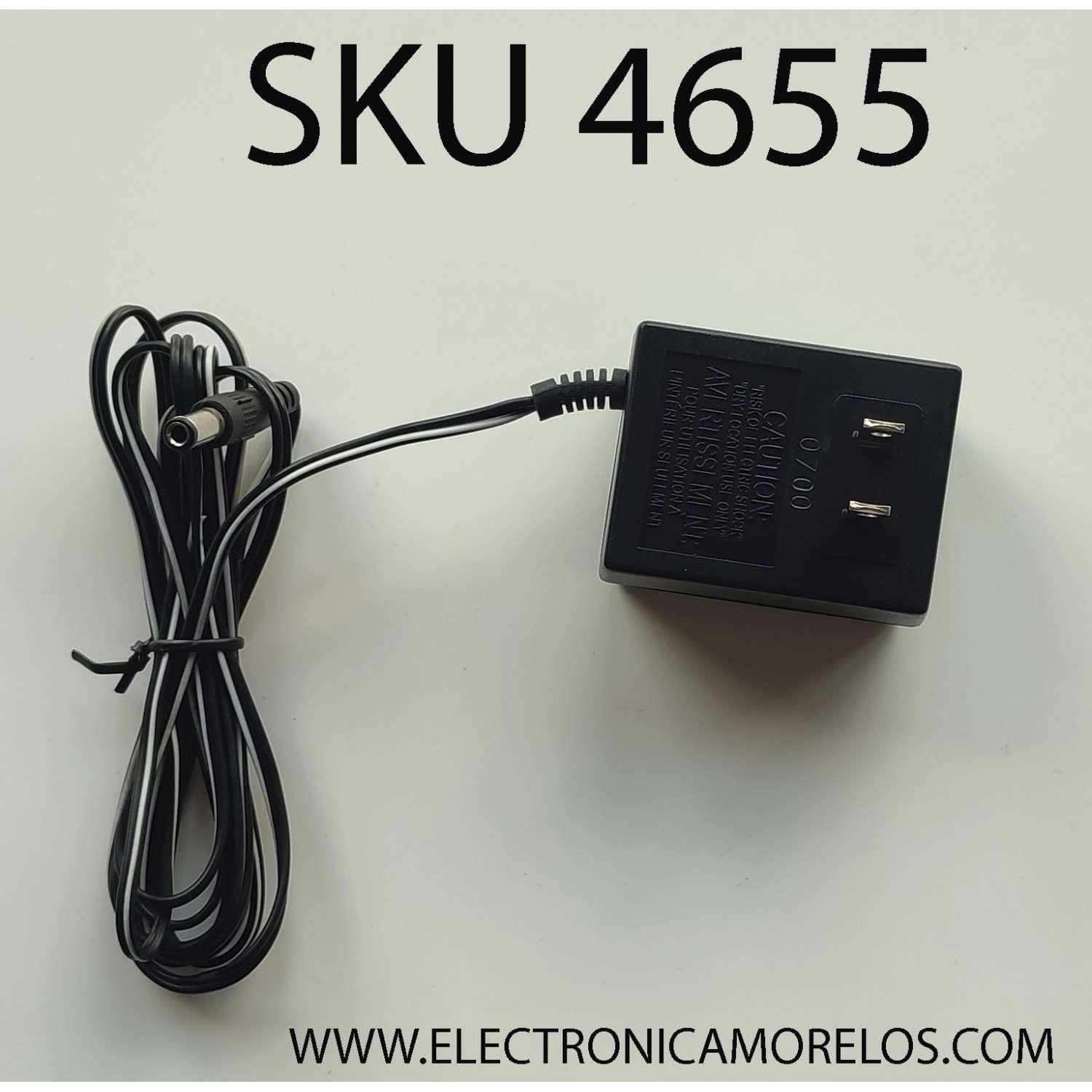 ADAPTADOR AC NORTEL / NUMERO DE PARTE DV-9100 / 837003 / 9VDC - 100MA	